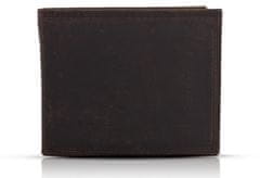MERCUCIO Pánská peněženka tmavý tan (bez loga) 2911911