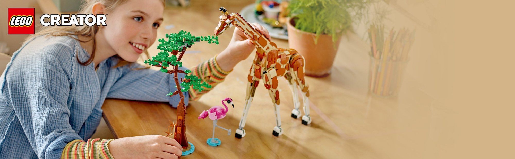 LEGO Creator 31150 Divoká zvířata ze safari