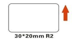 Niimbot štítky R 30x20mm 320ks White pro B21