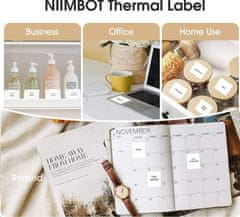 Niimbot Niimbot štítky R 40x40mm 180ks White pro B21