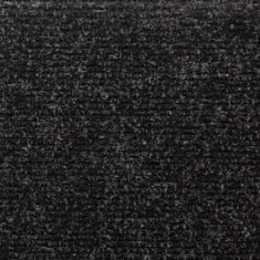 Vidaxl Nášlapy na schody 5 ks černé 65x21x4 cm vpichované