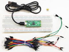 Keyestudio Keyestudio Arduino Raspberry PI Pico sada (830 Hall Breadboard Header+USB kabel+65ks kabelů)