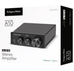 Krüger&Matz Stereo zesilovač KRUGER & MATZ A10 KM0568, Bluetooth