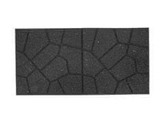 LEGI Oboustranná gumová dlaždice Brickface 40 x 40 cm, šedá MHEU5000171