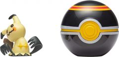 Jazwares Pokémon Surprise Attack Game Mimikyu pokeball