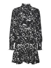 Vero Moda Dámské šaty VMCIA Regular Fit 10300490 Black (Velikost L)