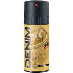 Conterno DENIM deo spray 24h action GOLD 150ml