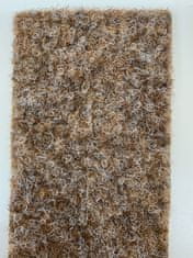 AKCE: 200x190 cm Metrážový koberec Santana 12 béžová s podkladem resine, zátěžový (Rozměr metrážního produktu Bez obšití)