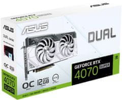 ASUS Dual GeForce RTX 4070 SUPER White OC Edition, 12GB GDDR6X