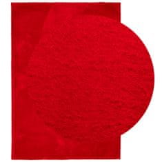 Greatstore Koberec HUARTE krátký vlas měkký a pratelný červený 160x230 cm