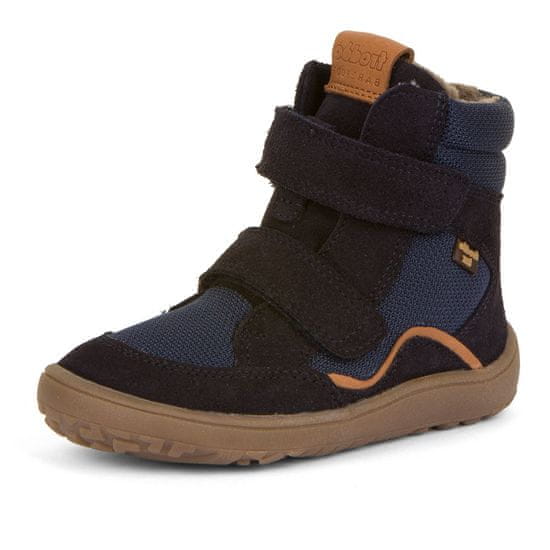 Froddo Chlapecká barefoot zimní obuv G3160189 modrá