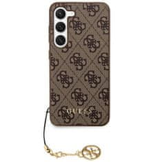 Guess Originální kryt GUESS - hardcase 4G Charms Collection GUHCS24MGF4GBR pro Samsung Galaxy S24 Plus Brown