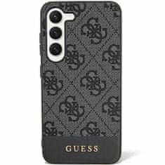 Guess Originální kryt GUESS - hardcase 4G Stripe Collection GUHCS24MG4GLGR pro Samsung Galaxy S24 Plus , barva černá