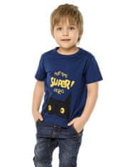 WINKIKI Chlapecké tričko Super Hero navy 110