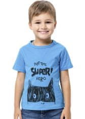 WINKIKI Chlapecké tričko Super Hero 116 modrá