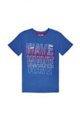 WINKIKI Chlapecké tričko Wave tmavě modrá 146