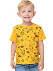 WINKIKI Chlapecké tričko Space 104 žlutá