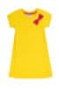 Dívčí šaty Basic žlutá 122