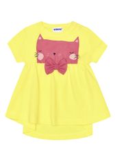 WINKIKI Dívčí šaty Cat žlutá 98