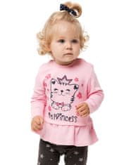WINKIKI Dívčí tričko s dlouhým rukávem My Princess 80 růžová