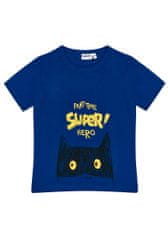 WINKIKI Chlapecké tričko Super Hero navy 110