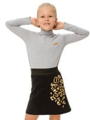 WINKIKI Dívčí sukně Leopard 134 černá