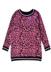 WINKIKI Dívčí šaty Leopard růžová 146