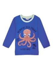 WINKIKI Chlapecké tričko s dlouhým rukávem Sea Squad tmavě modrá 104