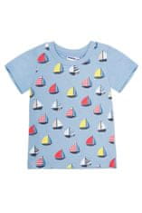 WINKIKI Chlapecké tričko Boats 116 modrá