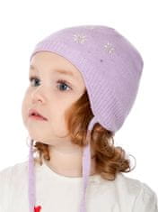 Marhatter Dívčí pletená čepice 9661 světle šeříková 50