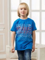 WINKIKI Chlapecké tričko Wave tmavě modrá 146