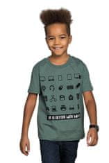 WINKIKI Chlapecké tričko Like khaki 146
