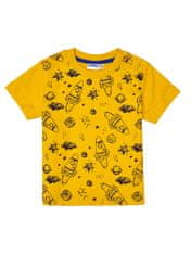 WINKIKI Chlapecké tričko Space 116 žlutá