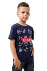 WINKIKI Chlapecké tričko Error navy 140
