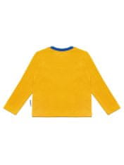 WINKIKI Chlapecké tričko s dlouhým rukávem Space Dog žlutá 116