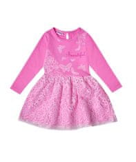 WINKIKI Dívčí šaty Beautiful růžová/bílá 104