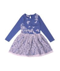 WINKIKI Dívčí šaty Beautiful 104 modrá/bílá