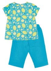 WINKIKI Dívčí pyžamo Citrus 104 tyrkysová