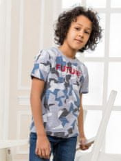 WINKIKI Chlapecké tričko Future 146 šedý melanž