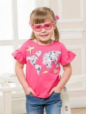 WINKIKI Dívčí tričko World 104 růžová