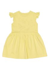 WINKIKI Dívčí šaty Motýlci žlutá 104