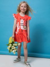 WINKIKI Dívčí šaty Papaya korálová 110