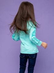 WINKIKI Dívčí tričko s dlouhým rukávem Basic 104 mátová