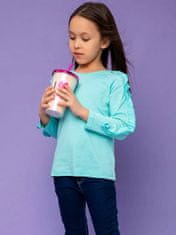 WINKIKI Dívčí tričko s dlouhým rukávem Basic 104 mátová