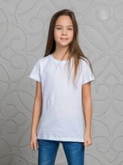 WINKIKI Dívčí tričko Base bílá 134