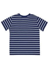 WINKIKI Chlapecké tričko Sailor navy pruhy 146 navy - pruhy