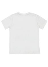 WINKIKI Chlapecké tričko Geometry bílá 158