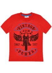 WINKIKI Chlapecké tričko Vintage červená 146