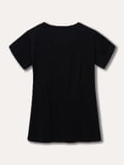 WINKIKI Dívčí tričko s krátkým rukávem BRLLNT 134 černá