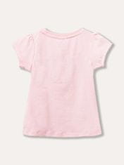 WINKIKI Dívčí tričko s krátkým rukávem Weekend 98 růžová